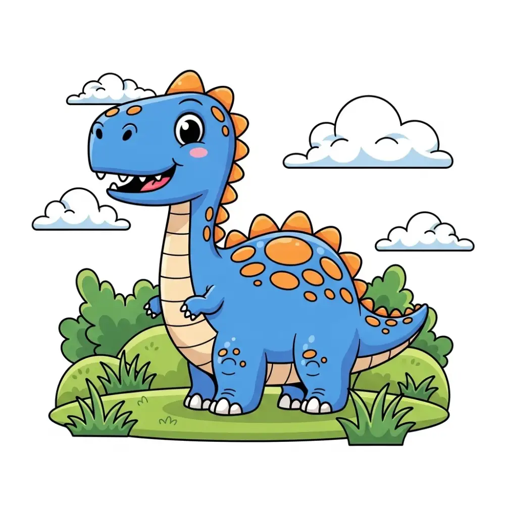 Colored illustration