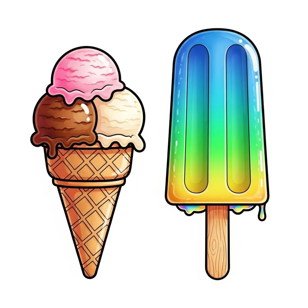 Colored illustration