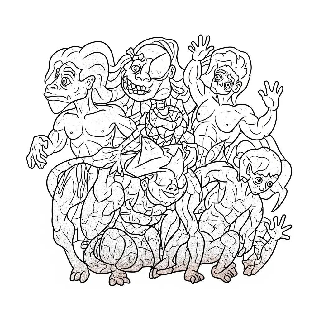 Heavy shading example